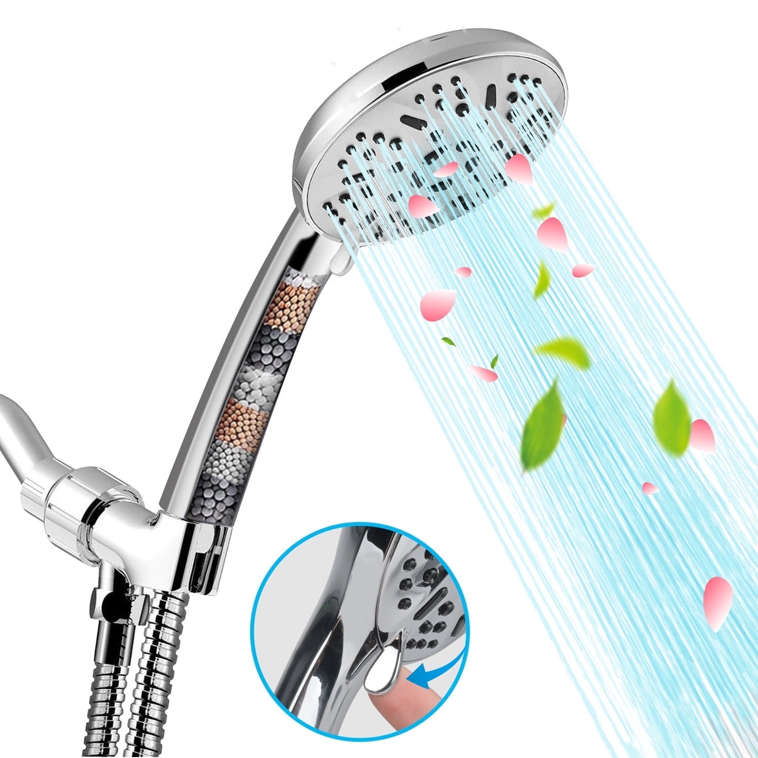 HOLISTIC　CURE　SHOWERHEAD SecondShower Hand Clinically Proven Filtered Shower Head for