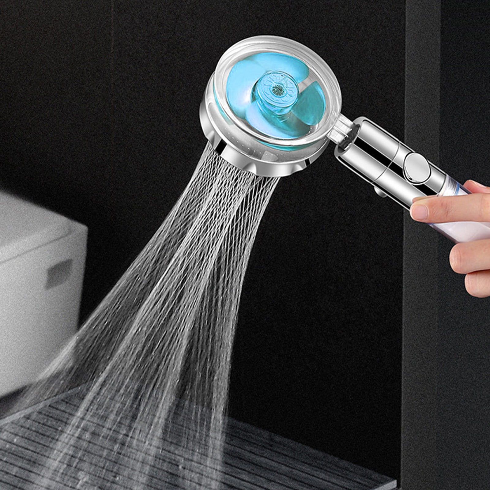 High Pressure Shower Heads For Hard Water, 3 Spray Modes Handheld