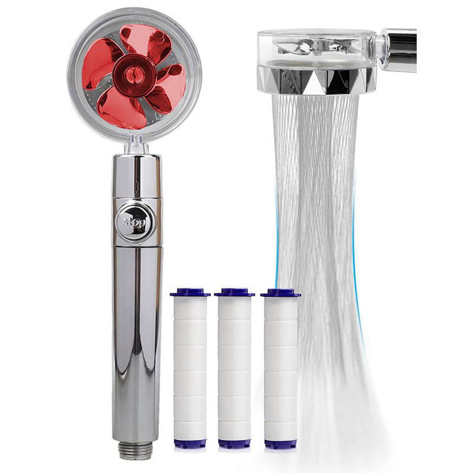 High Pressure Shower Heads, Handheld Turbo Fan Shower, Hydro Jet Shower