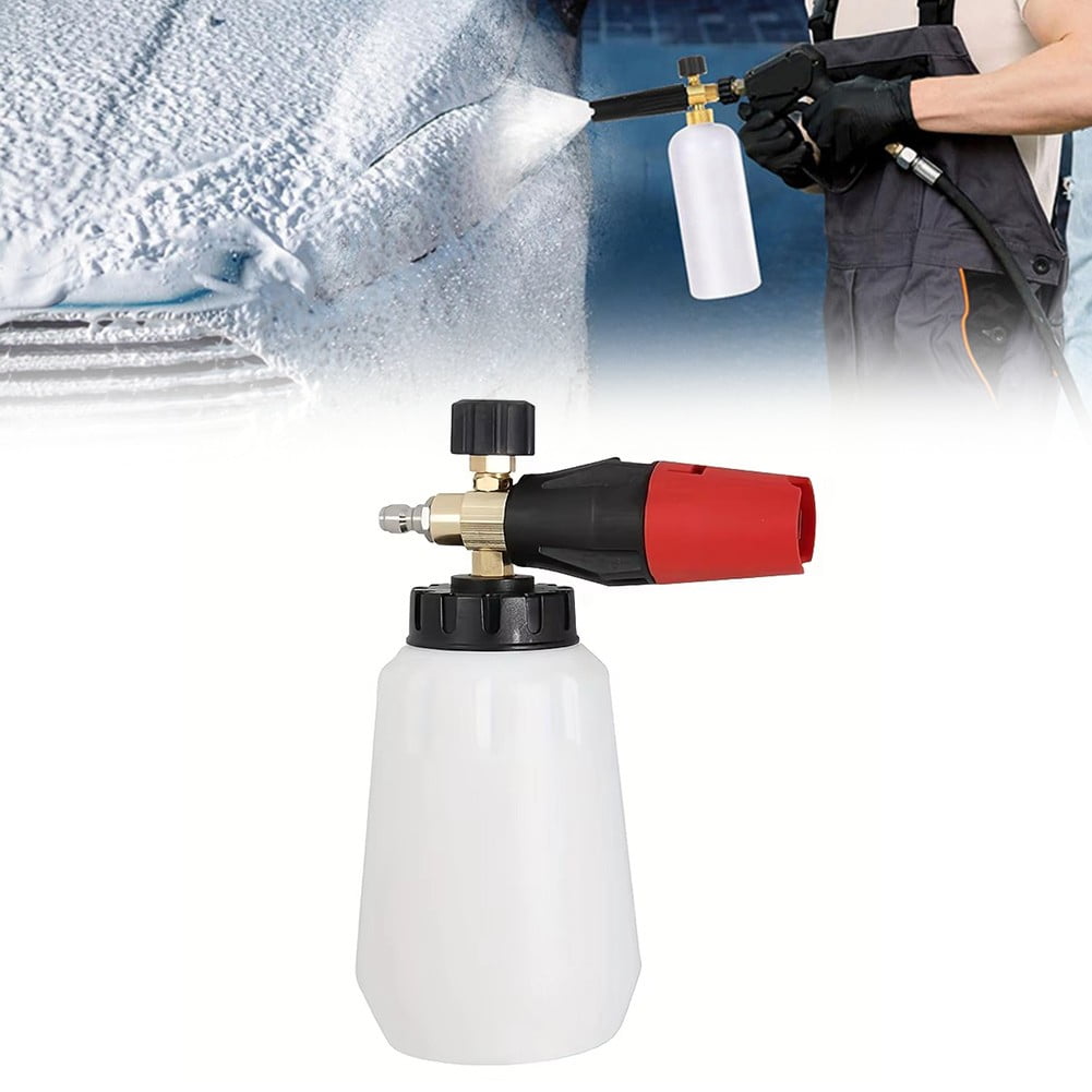 High Pressure Snow Foam Pot 1L Large Capacity Adjustable Angle Cleaning Tool