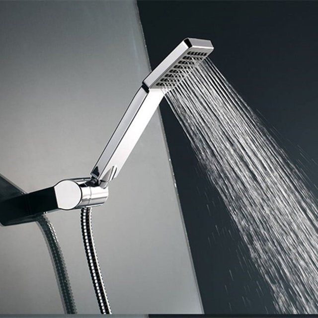 High Pressure Square Shower Head, Rain Type, Universal, Water Saver For