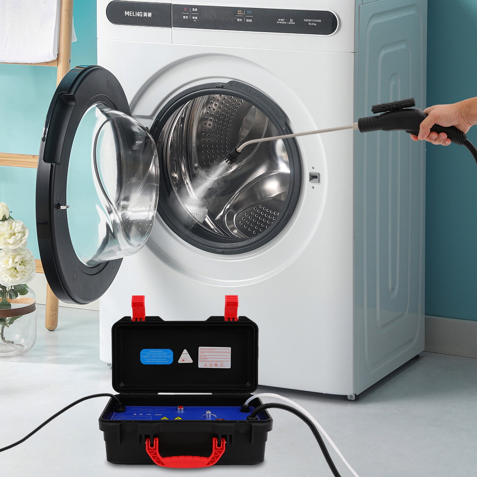 High Pressure Steam Cleaner 3-in-1 Handheld Steam Cleaner High Pressure ...