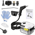 thumbnail image 1 of High Pressure Steam Cleaner with 6 Adjustable Levels & 15-Second Fast Heating, 1.2L Large Water Tank Portable High-Temperature Bathroom Strong Steamer for Kitchen Oil Car Cleaning, 1 of 8
