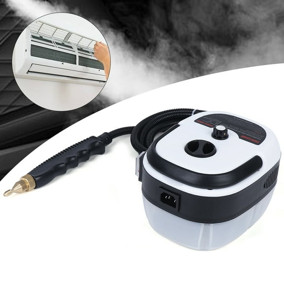High-Pressure Steam Cleaner with 7.22 ft Hose, Multi-Gear Adjustment, Detergent Compatibility, and 266F Steam for Powerful Stain Removal