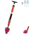 thumbnail image 1 of High-Pressure Toilet Plunger, 2025 High Pressure Toilet Unblock a Shot, Heavy-Duty Clog Remover, Powerful Air Drain Blaster for Clogged Toilets, Sinks, Bathtubs Unclogging Tool (1 Pcs), 1 of 7