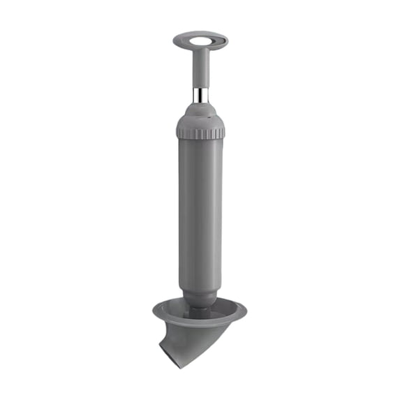 High Pressure Toilet Plunger, Manual Plunger for Bathroom, Sink, Floor & Kitchen Clog, Toilet Auger Snake Clog Remover Tool, Heavy Duty Unclogger for Toilet & Drain, Powerful Blockage Remover