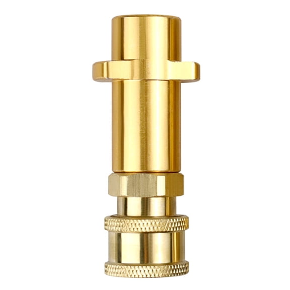 High Pressure Washer Adapter Brass 1/4Inch Connector Quick Insert for K2,K3K4K5K6K7 Pressure Washer Foams Nozzle