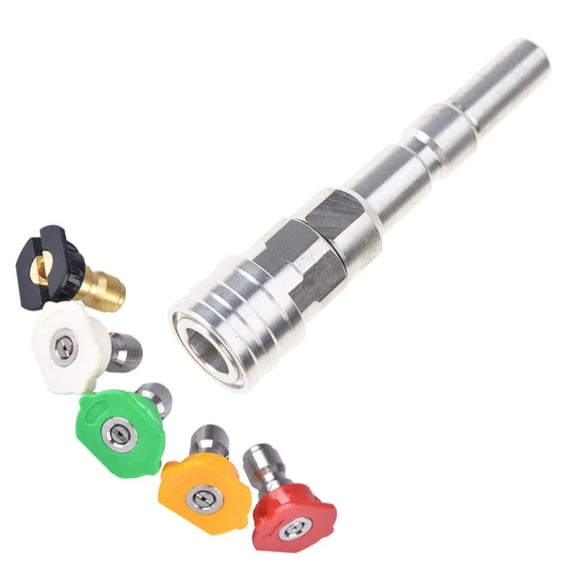 High Pressure Washer Adapter Foam Cannons Adapter for Nilfisk KEW Cleaner Converter 1/4in Quick Connection with Nozzle