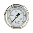 thumbnail image 1 of High Pressure Washer Car Wash- Machine Pump Pressure Gauge Universal- Washer Cleaning Machine Fitting M14 Thread, 1 of 9