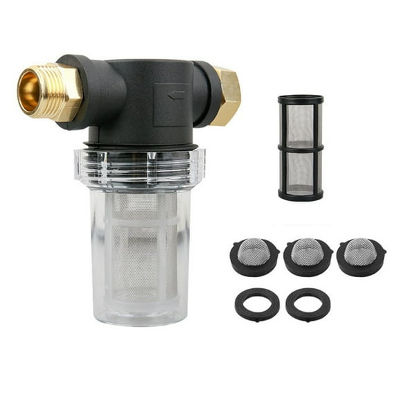 High Pressure Washer Front Filter Garden Hose Metal Filter Faucet Filter 3/4 "