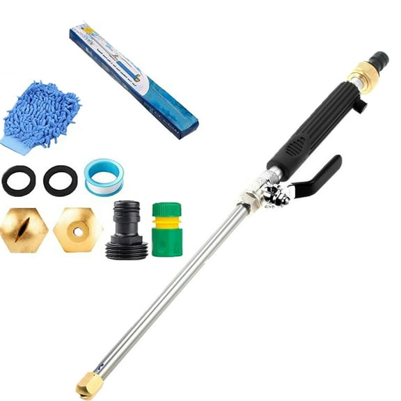 High Pressure Washer,Jet Power Washer,Jet Nozzle For Garden Hose,2-in-1 High Pressure Power Washer,Jet Nozzle 2-in-1 High Pressure Washer,Cordless High Pressure(Black 18*2*2in)from ANMUYUM