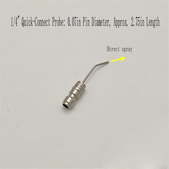 High Pressure Washer Nozzle Kit For Washing,Stainless Steel Flush Wand Extension Spray Tips With Quick Connect For Washing Machine, Ac Coil, Water Heater And Appliance Cleaning