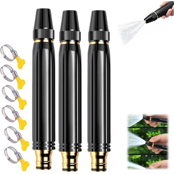 High Pressure Washer – Powerful High-Pressure Water Gun for Car Cleaning with Booster Nozzle & Heavy Duty Hose, Versatile Hose Nozzle for Car Wash, Garden