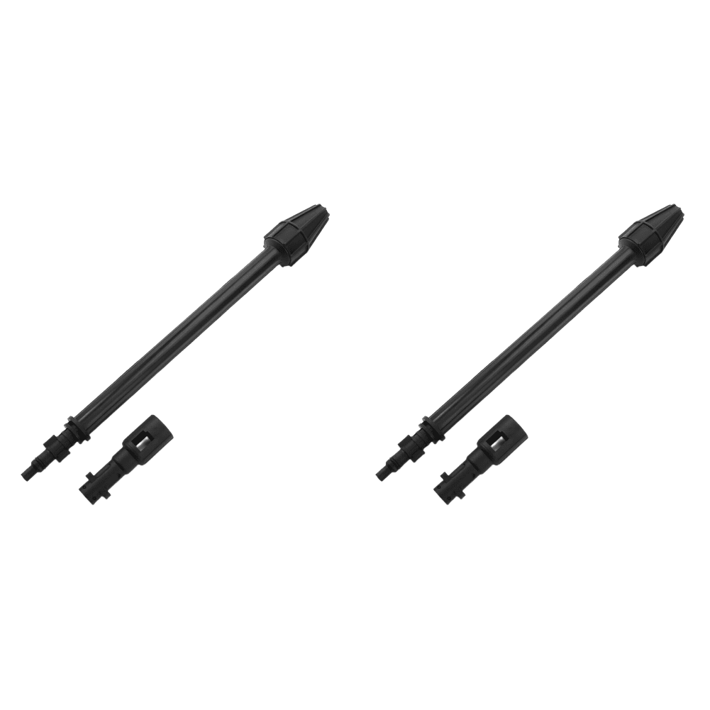 High Pressure Washer Rotating Turbo Lance Nozzle Dirt Blaster Turbo Nozzle Spray Cleaner Extension Rod for Karcher K2-K7 LAVOR VAX BS COMET (2PCS)