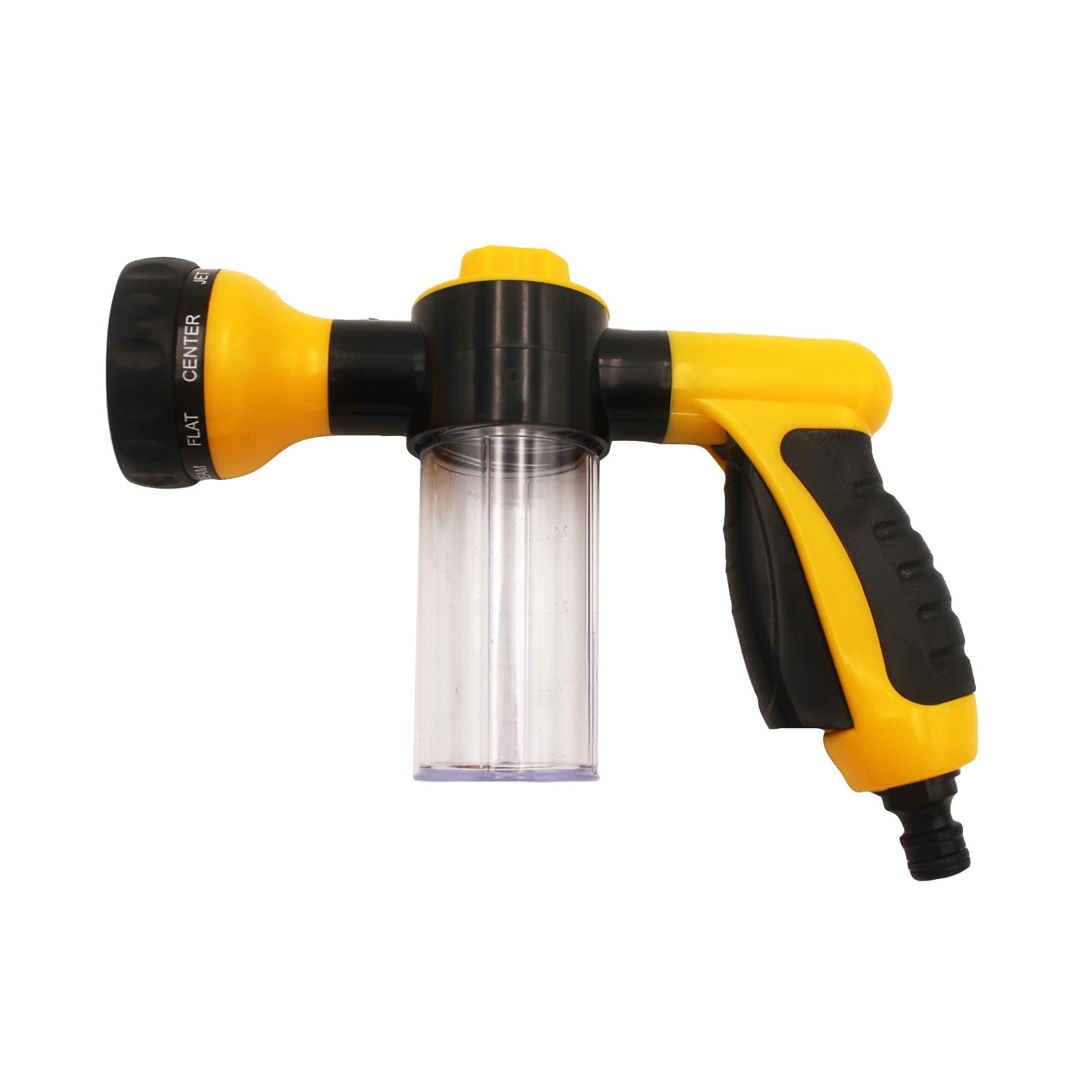 High Pressure Water Garden Hose Nozzle, Car Wash Foam Sprayer With 8 Adjustable Watering Patterns, Soap Foam Sprayer & Bubble Cleaning Blaster For Vehicle And Plants