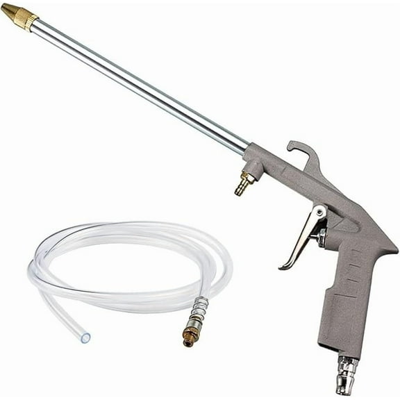 High Pressure Water Hose Nozzle with 1m Pipe | Heavy Duty Garden & Car Wash Spray Nozzle | 3/4" Standard Hose Connector | Integrated Lock for Safe Use