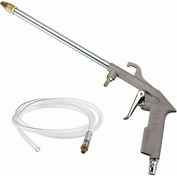 High Pressure Water Hose Nozzle, Garden Hose Spray Nozzle, Long Reach Car Wash and Plant Watering Wand, Heavy Duty Washer with Integrated Lock and 1M Extension Pipe