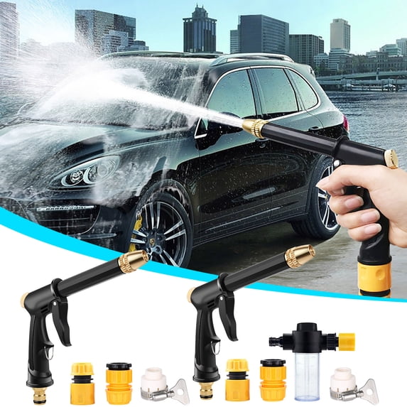 High Pressure Water Spray Nozzle Garden Hose Attachment Car Wash Tool B