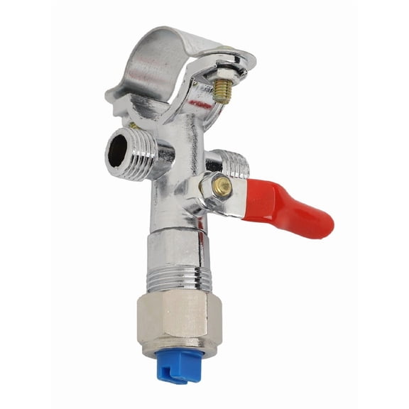 High Pressure Zinc Alloy Fan-Shaped Agricultural Sprayer Nozzle for Tractors and Irrigation Systems, Silvery, 9.8cm