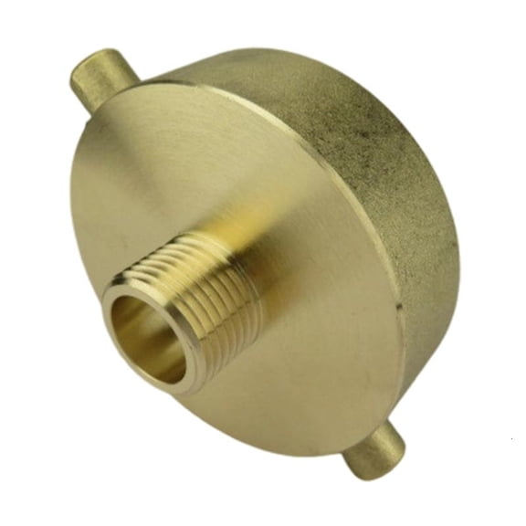 High Pressures Fire Hydrant Adapter Brass 2 1/2 Inch Female x 3/4 Inch Male