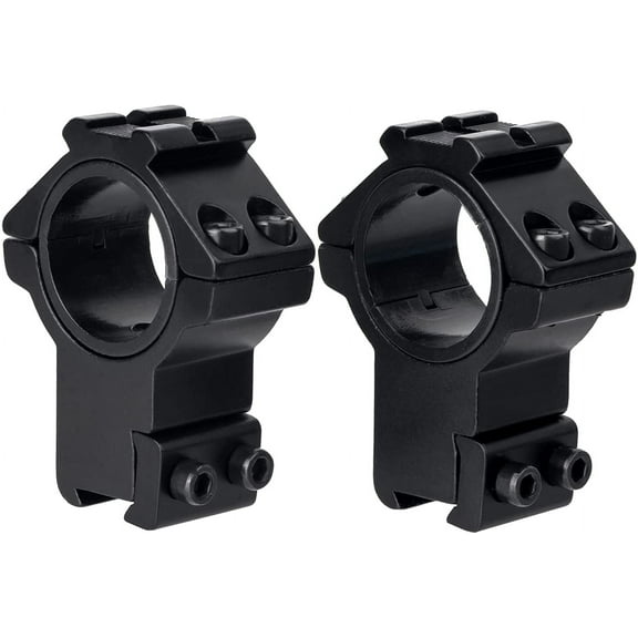 High Profile 1" Scope Mount Rings - 30Mm/25.4Mm Scope Mount Adapter Picatinny Rail (11Mm)
