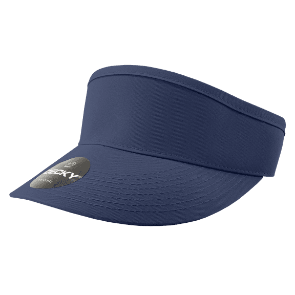 High Profile Cotton Visors, Navy