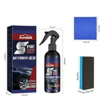 High Protection Quick Car Coating Spray, Liquid Ceramic Spray Coating Coat Quick Nanotechnology Coating Auto Spray Wax, Quick Coat Car Wax Polish Spray for Cars, Easy to Use (120 ML)