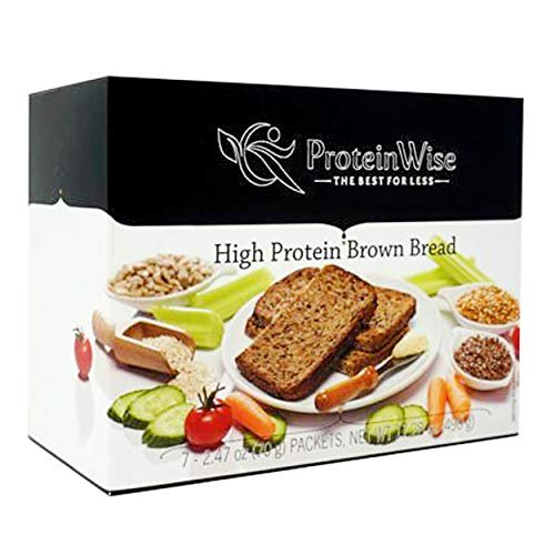 High Protein Brown Bread, High Fiber, Healthy Bread, High Protein Low