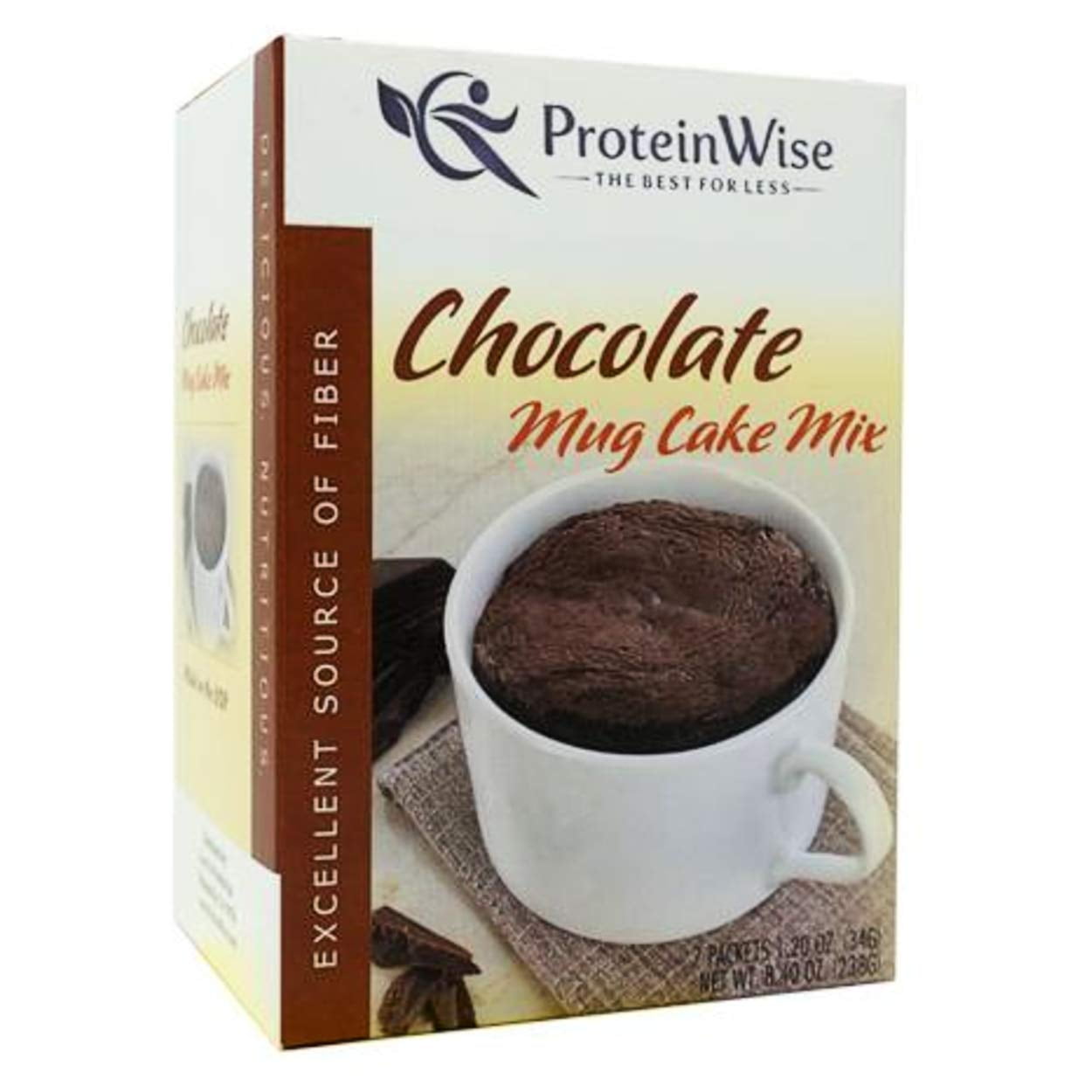 High Protein Mug Cake Mix, Chocolate, Gluten Free, Trans Free, High