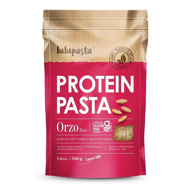 High Protein Pasta, 19g, Made with Lupin Flour & Sunflower Flour, 4g