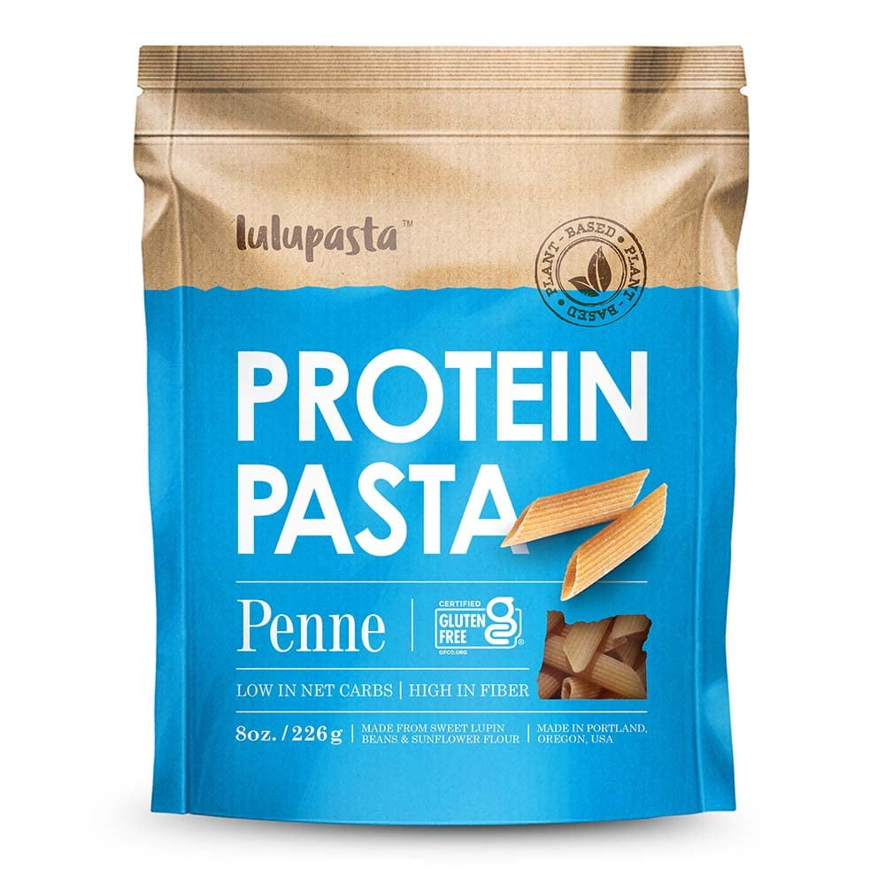 High Protein Pasta, 19g, Made with Lupin Flour & Sunflower Flour, 4g