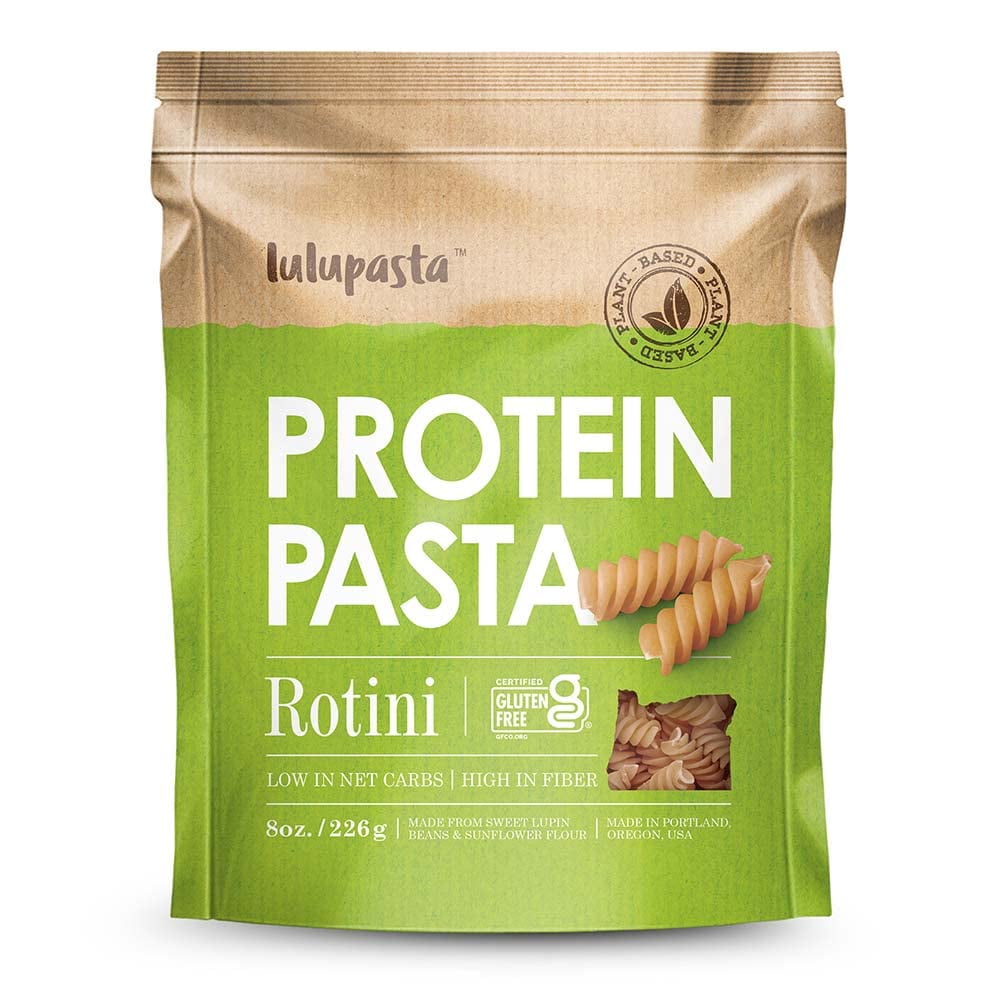 High Protein Pasta, 19g, Made with Lupin Flour & Sunflower Flour, 4g