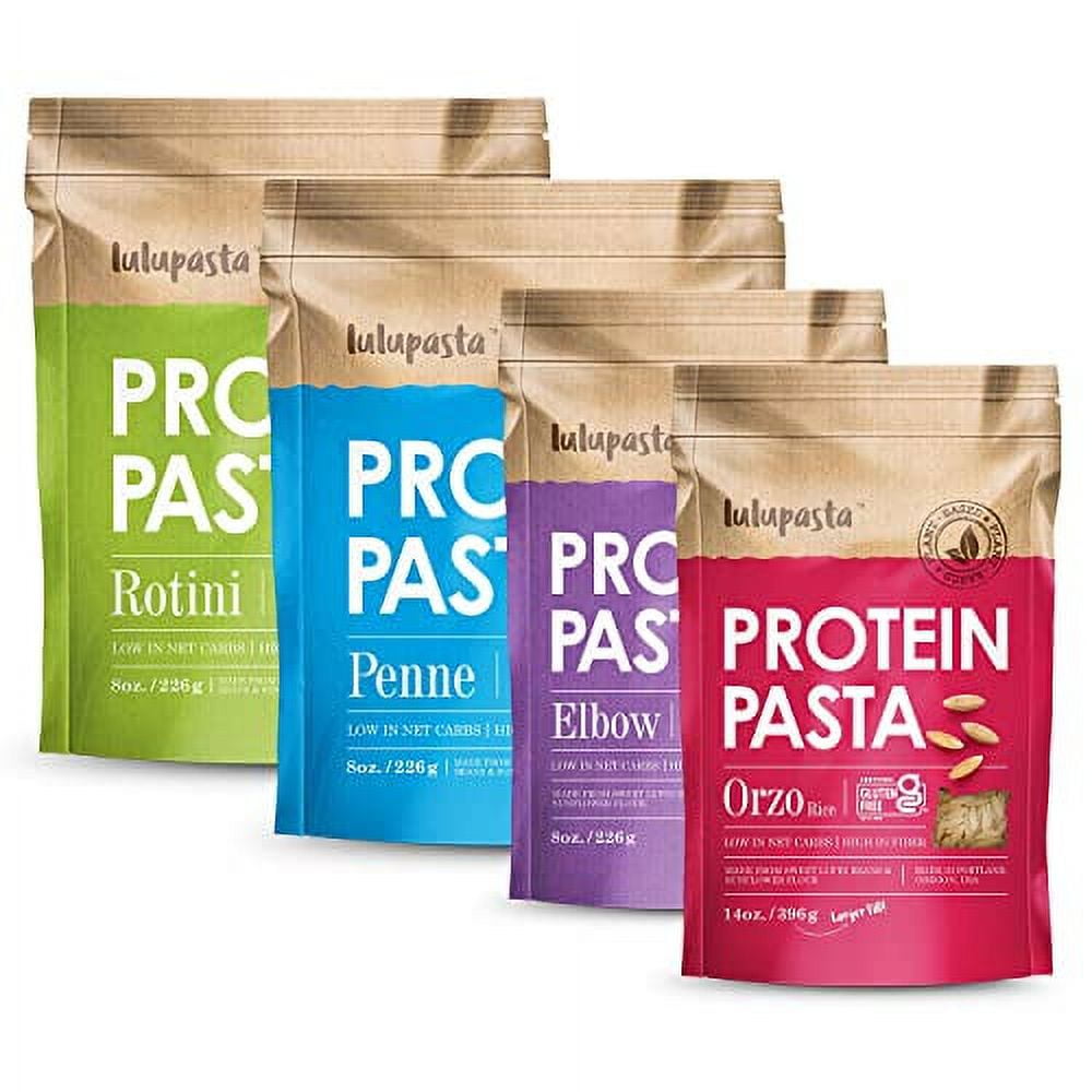 High Protein Pasta, 19g, Made with Lupin Flour & Sunflower Flour, 4g