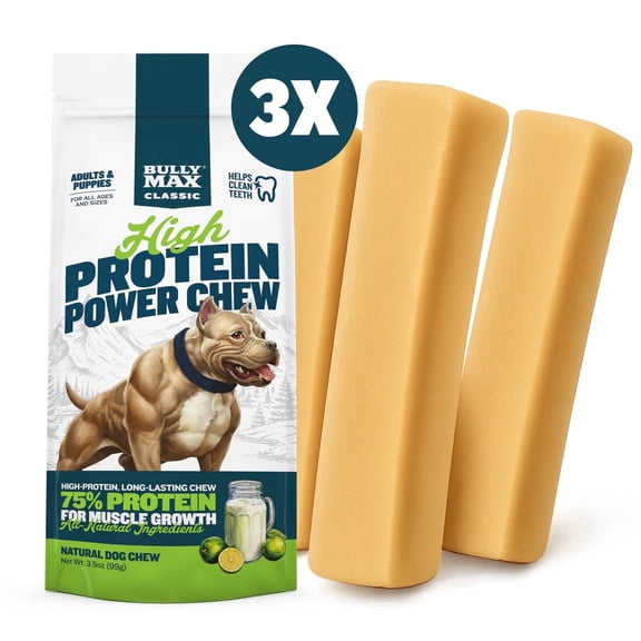 Bully Max High Protein Power Chew Dog Treat 3-Pack
