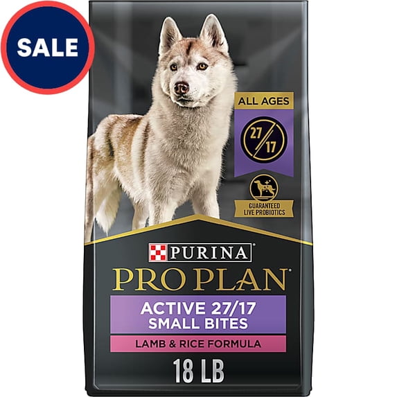 High Protein SPORT 27/17 Lamb & Rice Formula Small Bites Dry Dog Food 18 lbs.