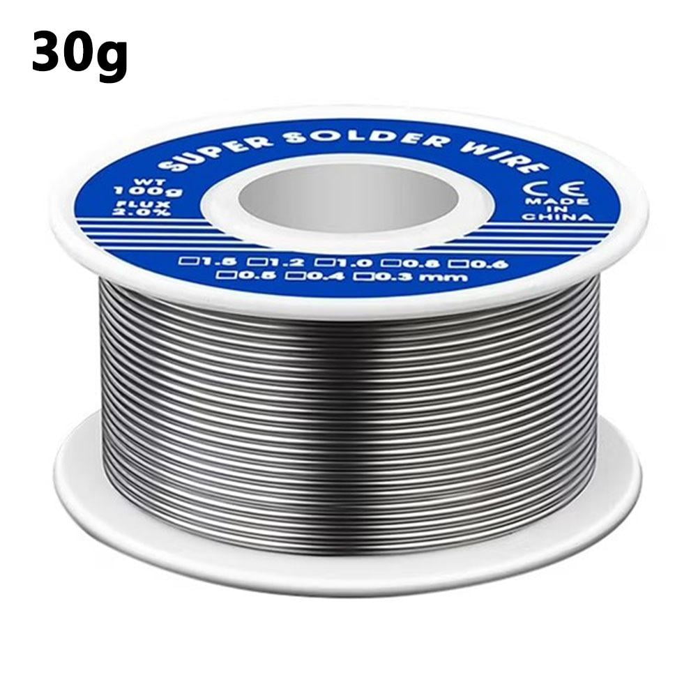 High-Purity Tin Solder Wire, 0.8mm Diameter with Rosin Core