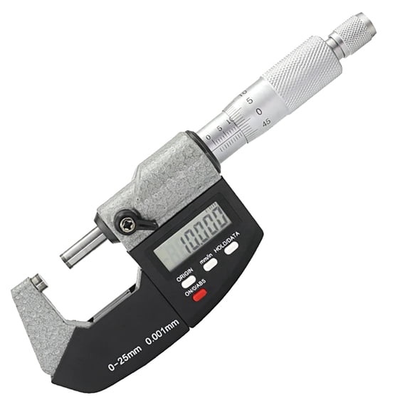 High Quality 0-25mm 0.001 mm Digital Electronic Outside Micrometer 0-25 mm with LCD Screen Measuring Tools Caliper