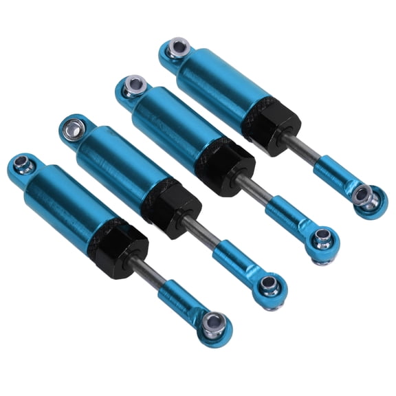 High,Quality 1/16 RC Car Shocks, Aluminum Alloy, Shock Absorption, Fits WPL/MN, 4 Pack
