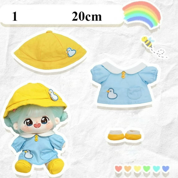 High Quality 10/20cm Cotton Doll/1/12 BJD Dolls Doll Accessories Casual Style Winter Wear Fashion Doll Hoodies Hats Doll Wintercoat Clothes Sport Clothes Doll Vest Tops 1