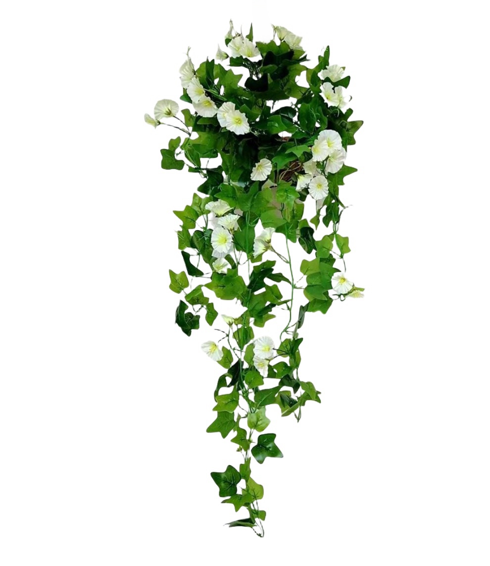 High Quality 100cm Hanging Plant Artificial Vine Flowers Fake Plastic