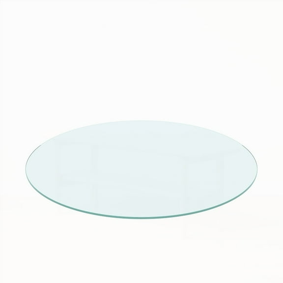 High Quality 20" Inch Round Tempered Glass Table Top - Wear-Resistant & Smooth