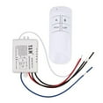 thumbnail image 1 of High Quality 220V 1/2/3 Ways Wireless ON/OFF Lamp Remote Control Switch Receiver Transmitter, 1 of 10