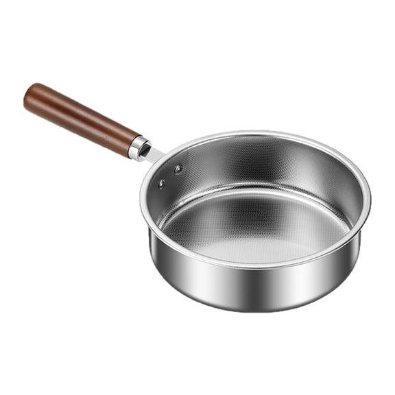 High Quality 304 Frying Pan Even Heating Perfect Eggs Fish Preparation