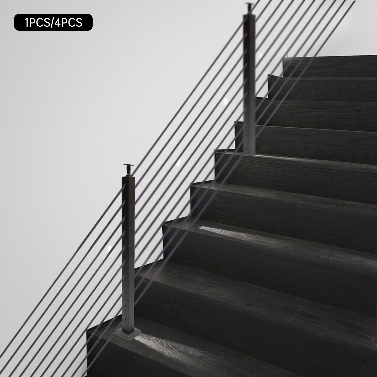 High-Quality 304 Stainless Steel Cable Railing with T-Shaped Design ...