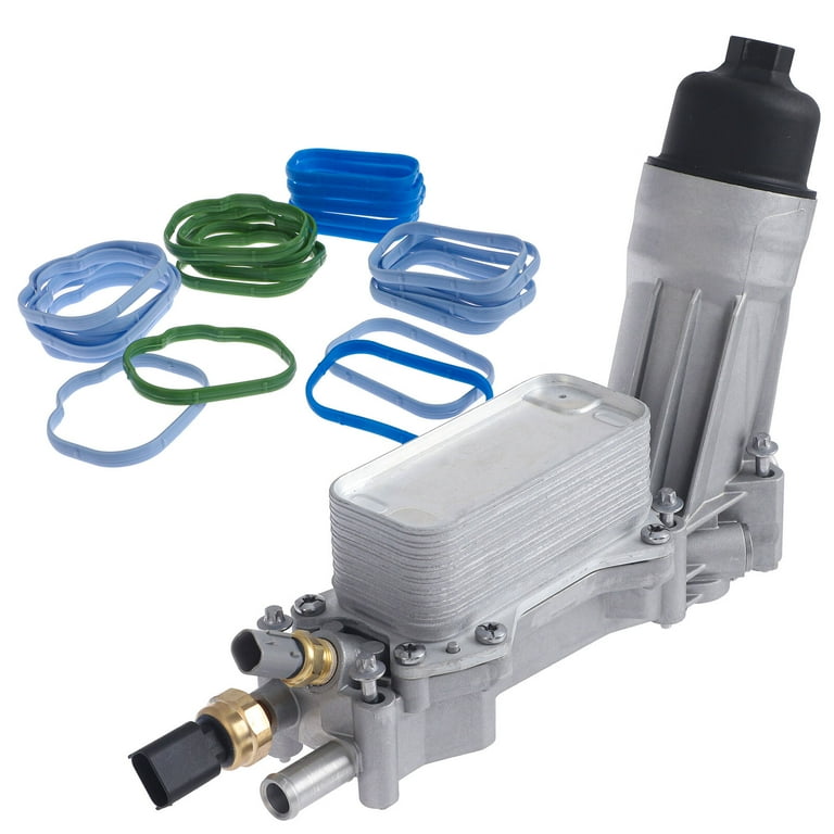 926 959 upgraded aluminum engine oil filter housing with oil cooler and