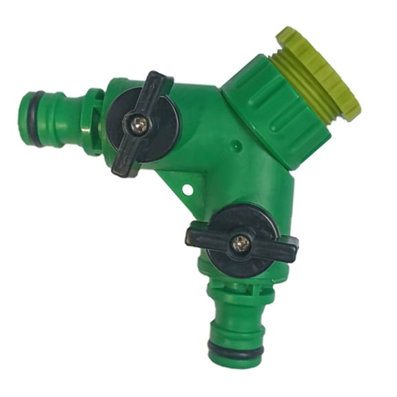 High Quality ABS Three Way Connector with Simple Switch Valves Fit for Pipe Flows Regulation Efficient Watering Home Use