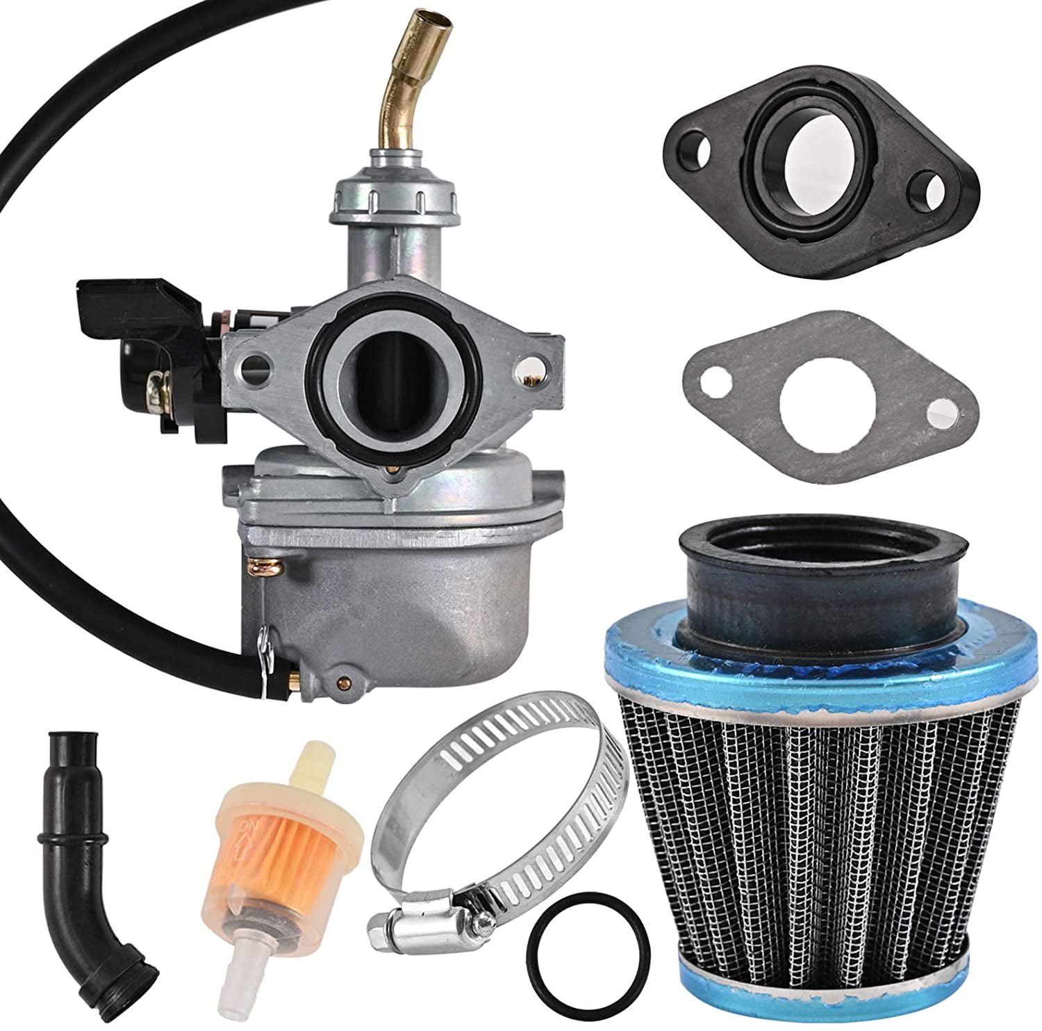 Carburador Con De Aire 70cc 90cc 110cc 125cc Atv Dirt Bike | Cuotas Sin Interés