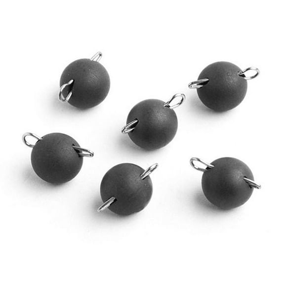 High Quality Additional Weight Weights Hook Connector Fishing Tungsten fall Sinker Matte Black Hook Connector 6G
