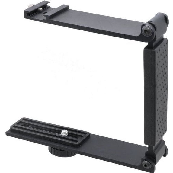 High Quality Aluminum Mini Folding Bracket For Sony FDR-AX700 (Accommodates Flashes, Lights Or Microphones)