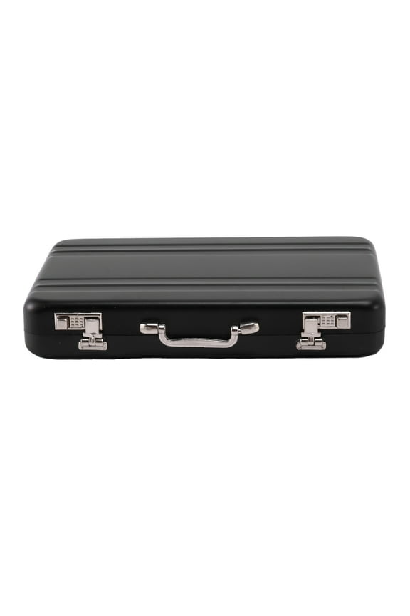 High Quality Aluminum Password Briefcase Black